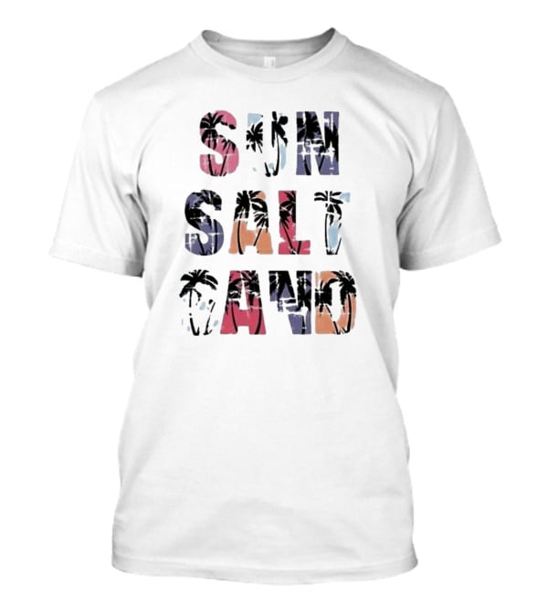 Sun Salt Sand Tropical Beach Vibes T-Shirt