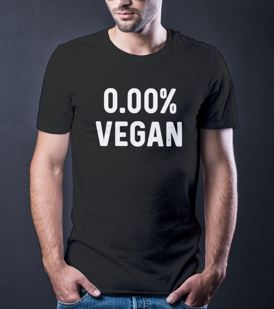 0.00% Vegan T-Shirt
