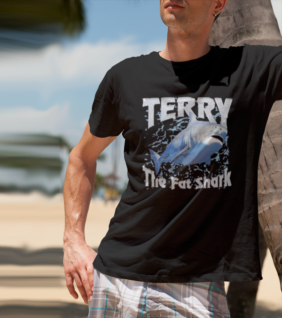 Terry The Fat Shark Marine Adventure T-Shirt
