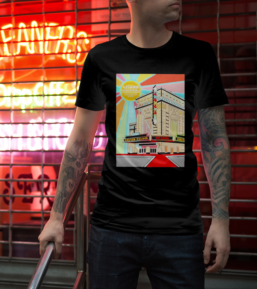 Uptown Arts Stroll United Palace Paseo De Las Artes Vegalteno T-Shirt