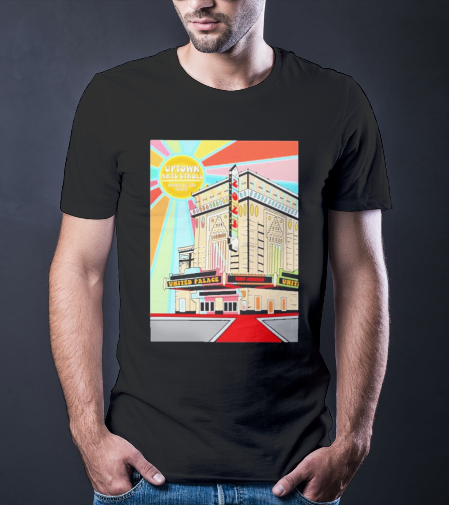 Uptown Arts Stroll United Palace Paseo De Las Artes Vegalteno T-Shirt