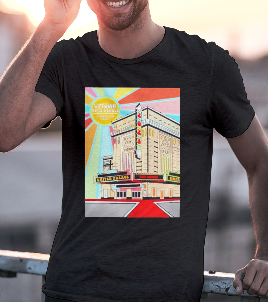 Uptown Arts Stroll United Palace Paseo De Las Artes Vegalteno T-Shirt