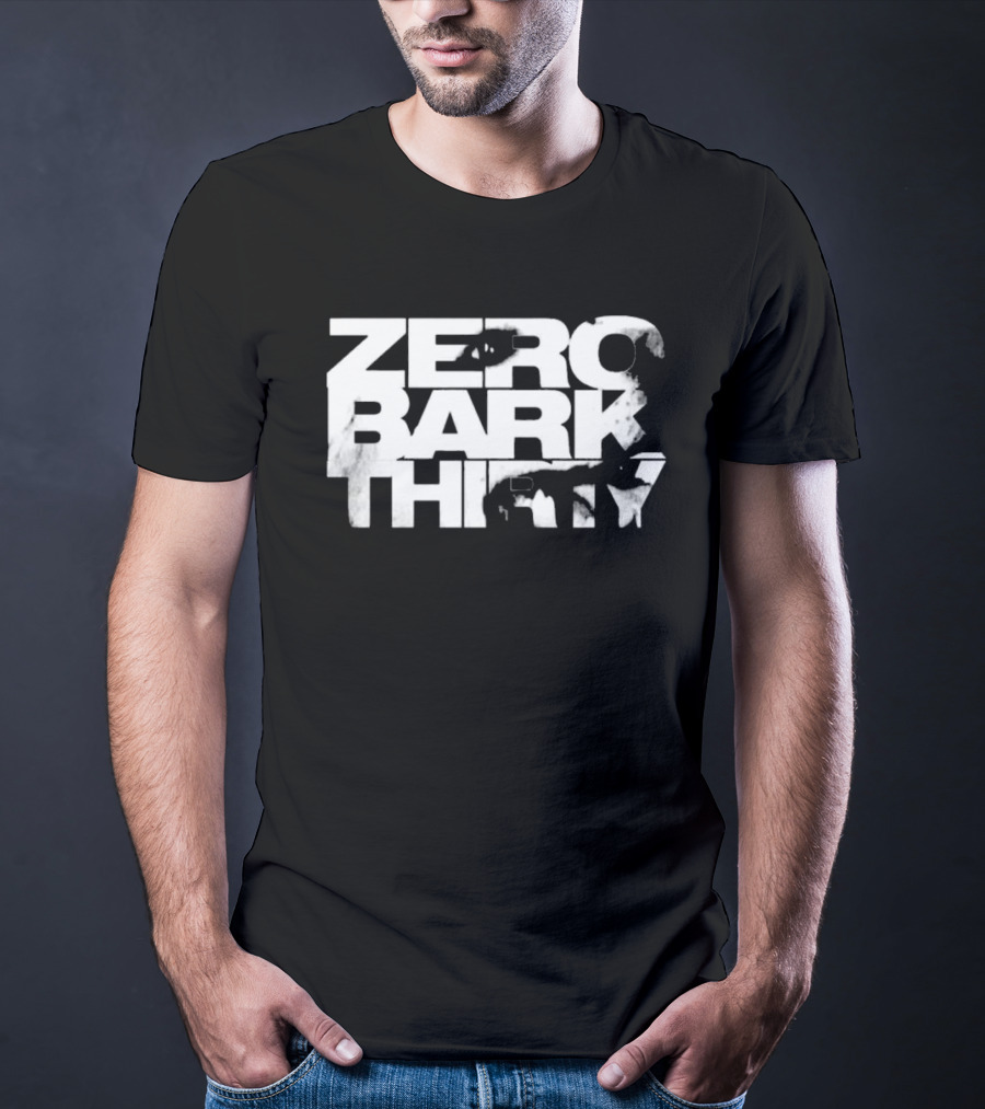 Zero Bark Thirty Military Dog T-Shirt