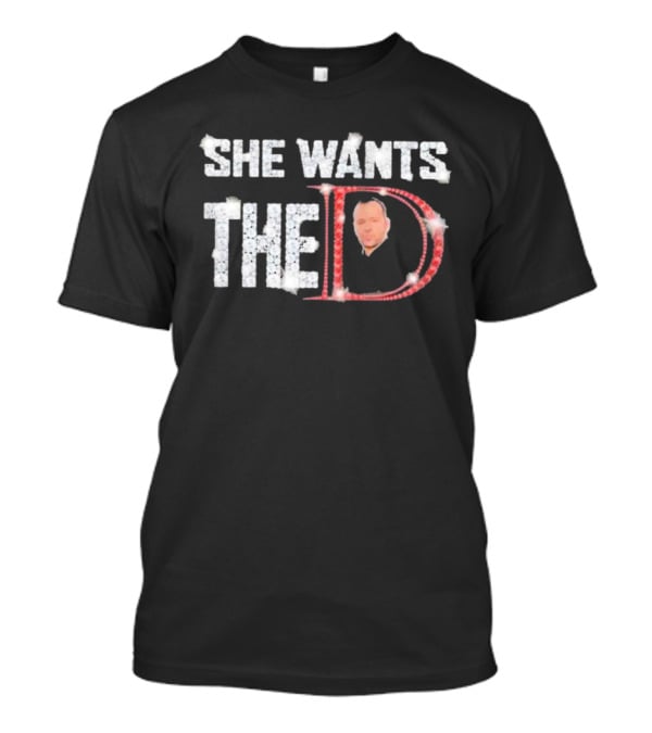 She Wants The Donnie Wahlberg Nkotb T-Shirt