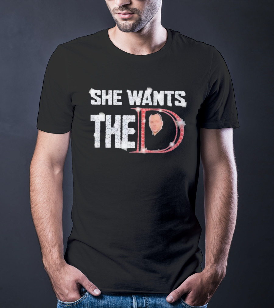 She Wants The Donnie Wahlberg Nkotb T-Shirt