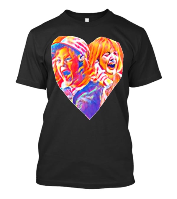 Vintage Movie Scream Drew Barrymore Heart Shaped T-Shirt