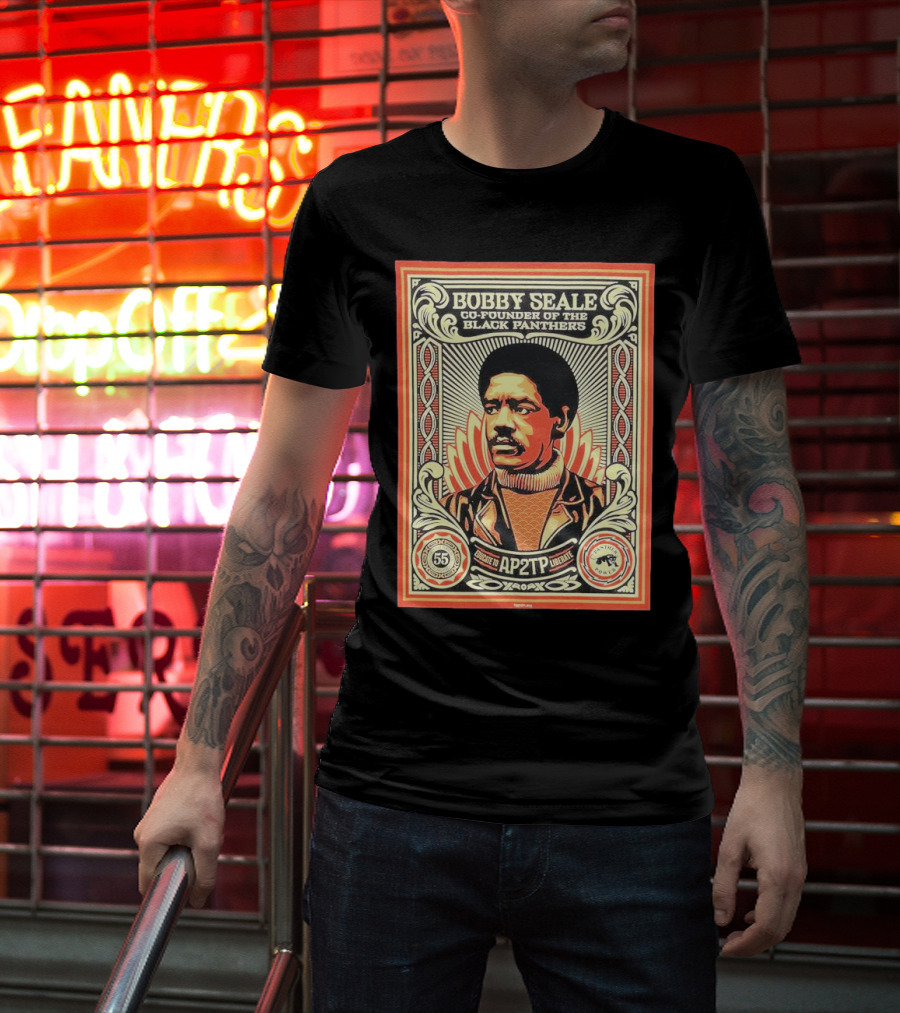 Bobby Seale Co-Founder Of The Black Panthers Educate To Liberate T-Shirt