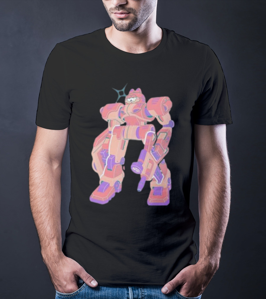 Aquiboni Garf Mecha Robot Fusion T-Shirt