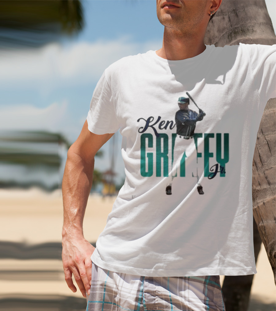Ken Griffey Jr Seattle Mariners Iconic Baseball Legend T-Shirt