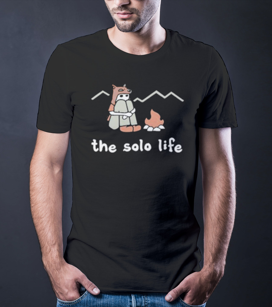 Blooprint Gaming The Solo Life Campfire Adventure T-Shirt