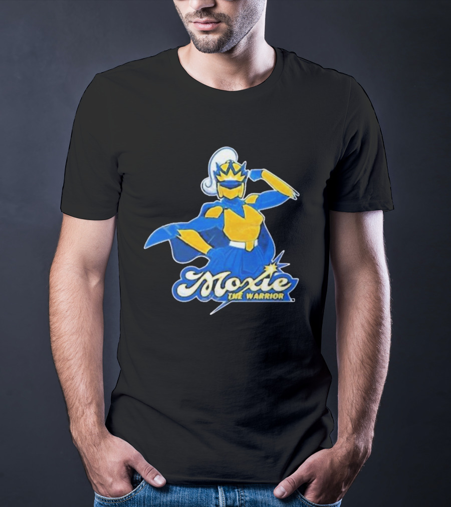 Moxie The Warrior Superhero Driving Force Sports Store T-Shirt