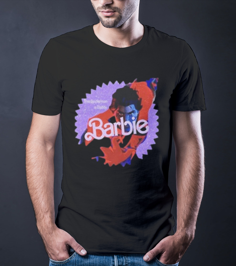 Barbie Meets Spider-Man This Spiderman Is Daddy Etsy Singapore T-Shirt