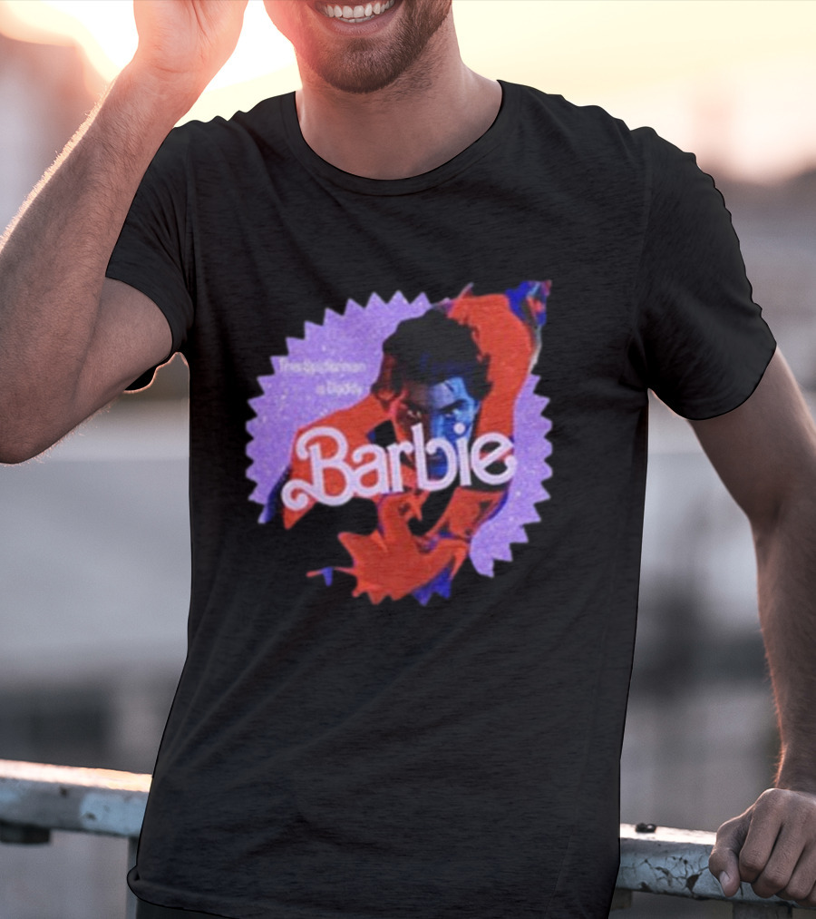 Barbie Meets Spider-Man This Spiderman Is Daddy Etsy Singapore T-Shirt