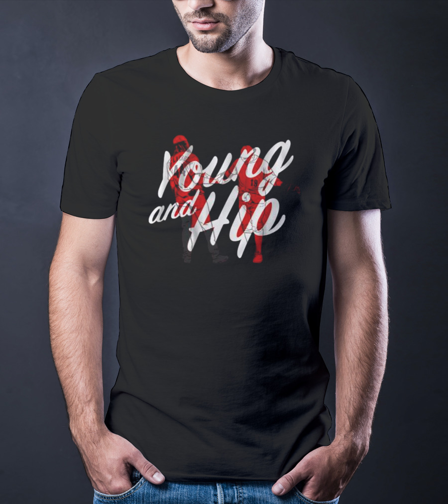 Cincinnati Reds Joey Votto Young And Hip Baseball T-Shirt