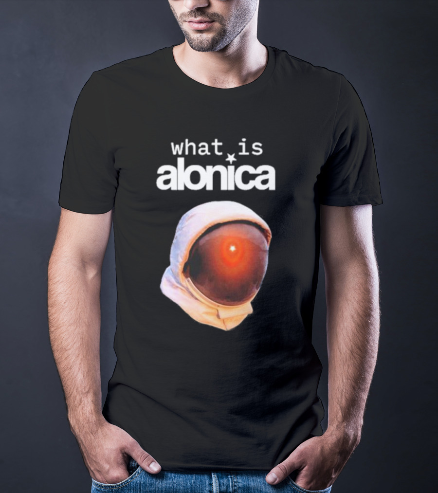 LANY What Is Alonica Spacesuit Reflective Visor Star T-Shirt