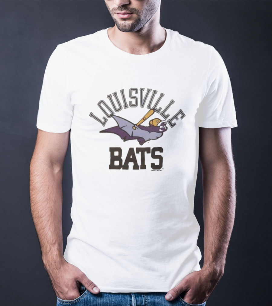 LOUISVILLE BATS BAT-WIELDING MASCOT T-Shirt