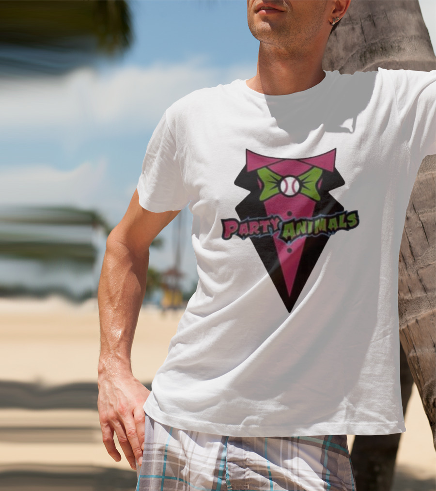 Party Animals Baseball Tuxedo T-Shirt