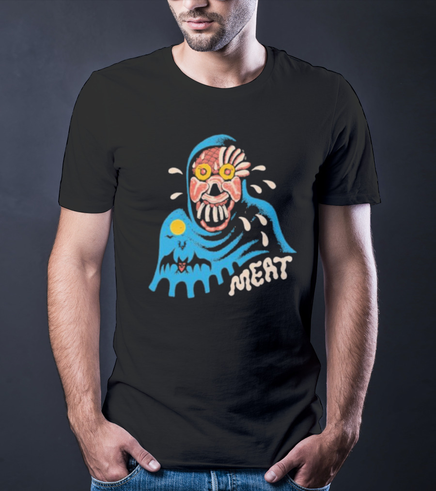 Meat Canyon Meathead Horror Masked Creature Monster T-Shirt