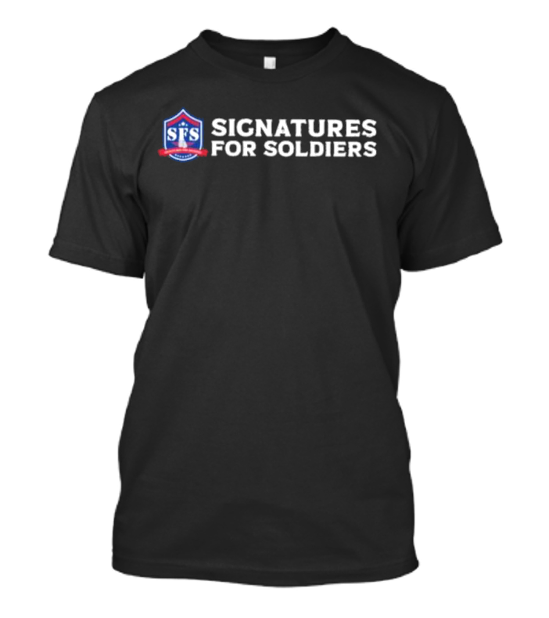 Sigs4soldiers Signatures For Soldiers SFS Shield T-Shirt