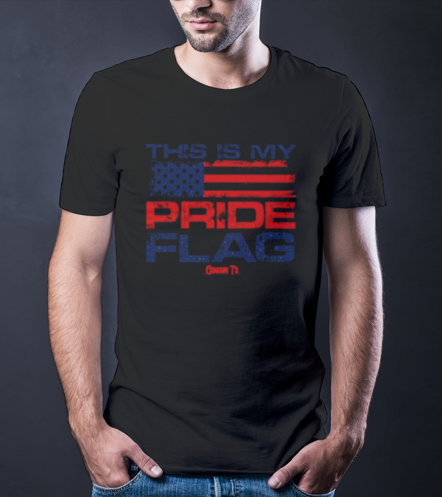 This Is My American Pride Flag Cousin T’s T-Shirt