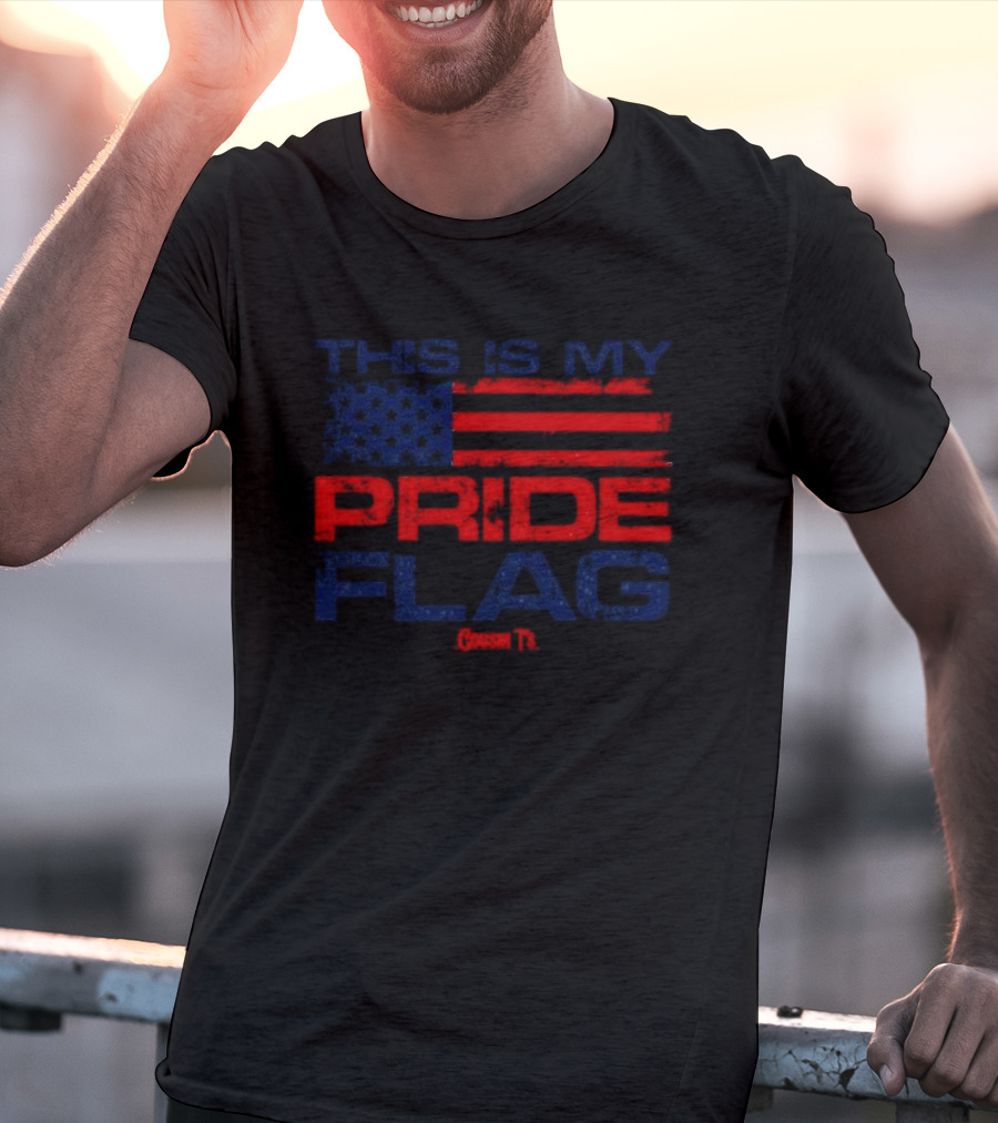 This Is My American Pride Flag Cousin T’s T-Shirt