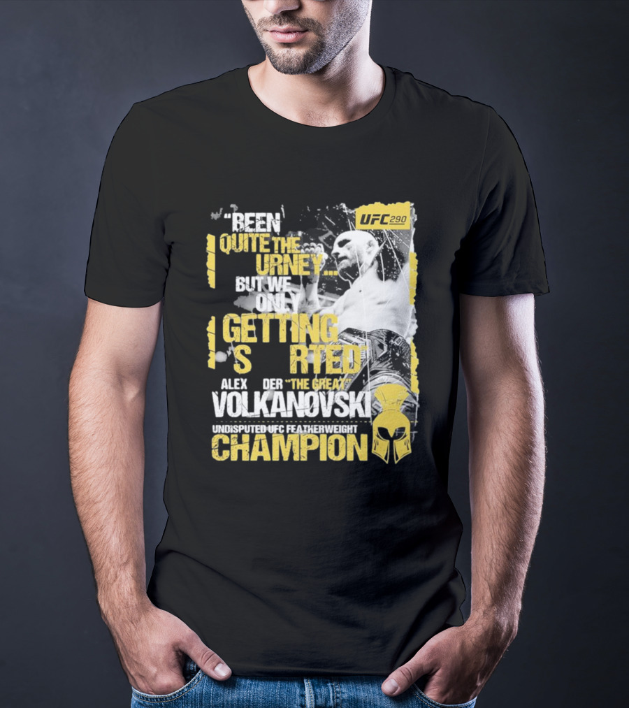 Alex The Great Volkanovski UFC 290 Undisputed Featherweight Champion T-Shirt
