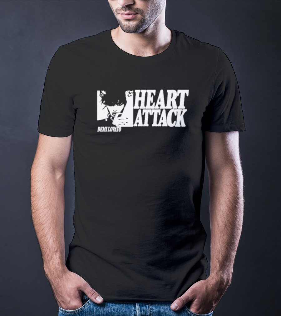 Demi Lovato Heart Attack Rock Version T-Shirt