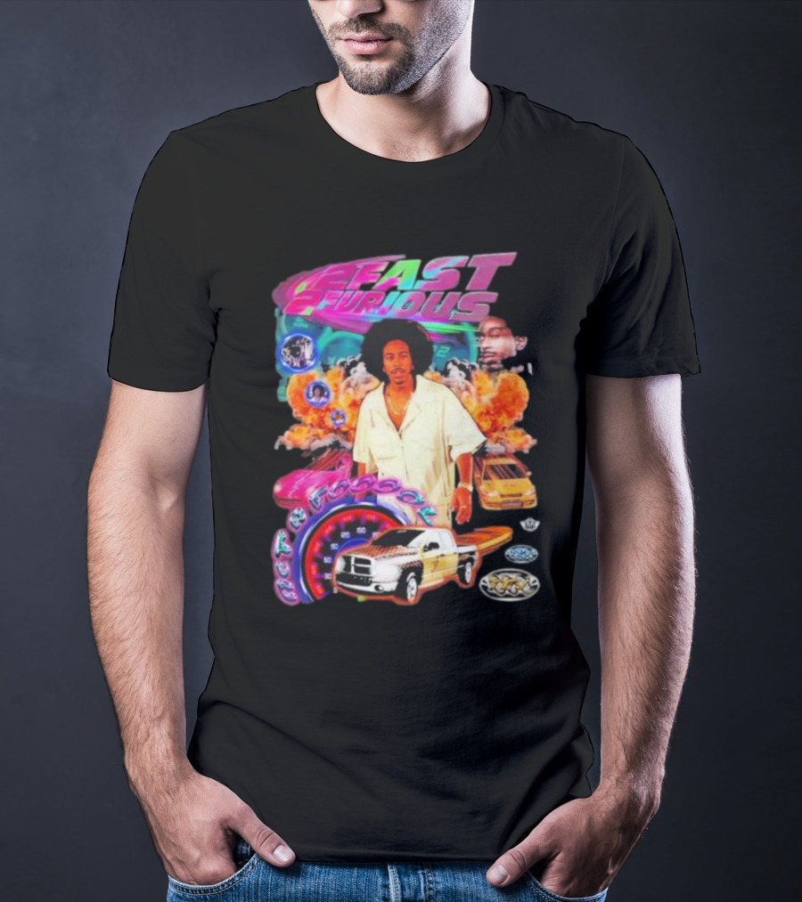 2 Fast 2 Furious Act A Fool With Cars And Explosions T-Shirt