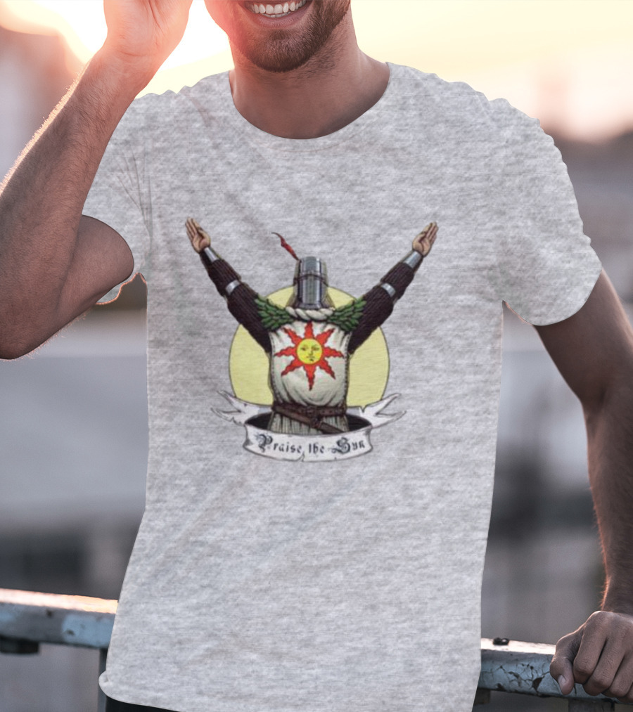 Dark Souls Praise The Sun Knight Heraldry T-Shirt