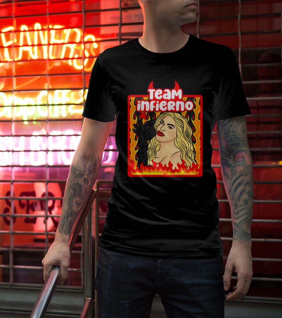 Team Infierno Wendy Guevara Latina Flames T-Shirt