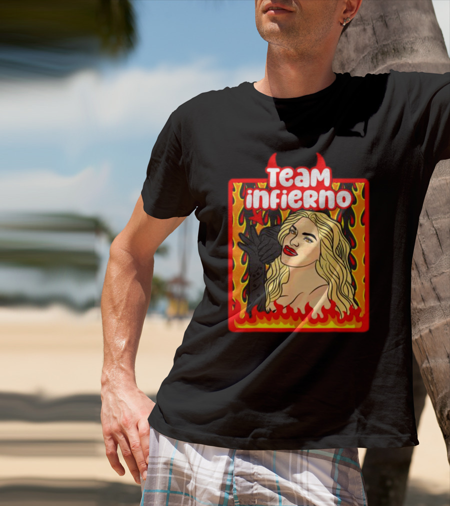 Team Infierno Wendy Guevara Latina Flames T-Shirt