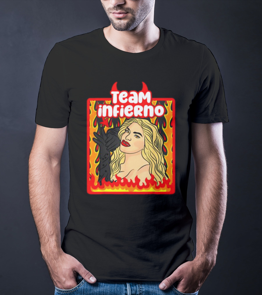 Team Infierno Wendy Guevara Latina Flames T-Shirt