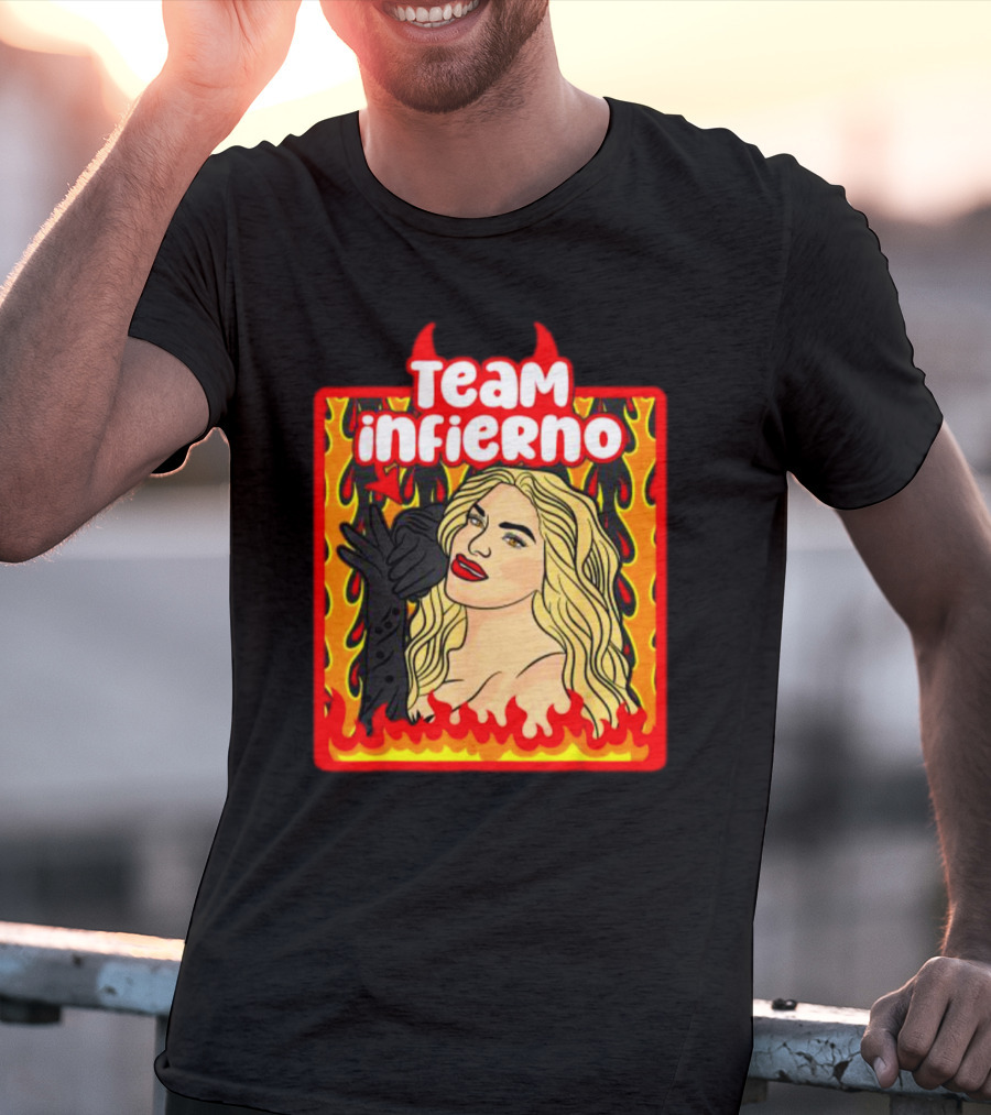 Team Infierno Wendy Guevara Latina Flames T-Shirt