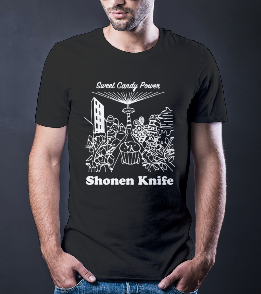 Sweet Candy Power Shonen Knife Touring Merch T-Shirt