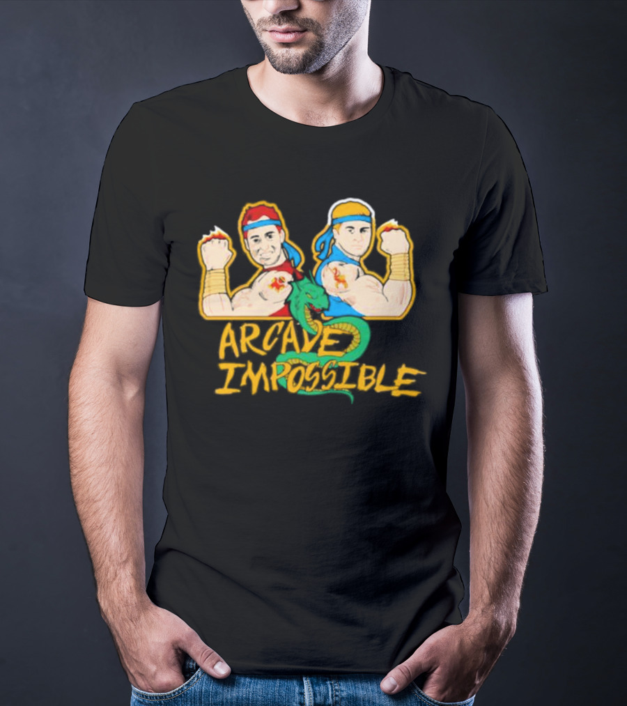 Arcade Impossible Double Dragon Duo T-Shirt