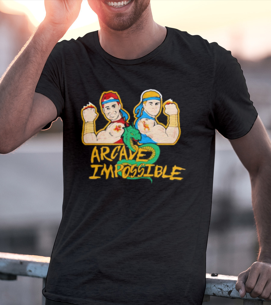 Arcade Impossible Double Dragon Duo T-Shirt