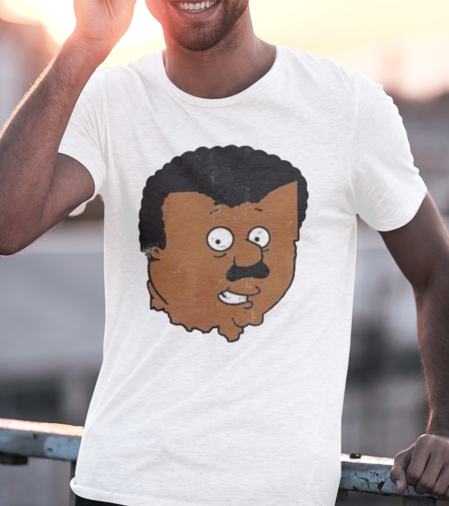 Old School Cleveland Ohio Retro Cartoon Face T-Shirt