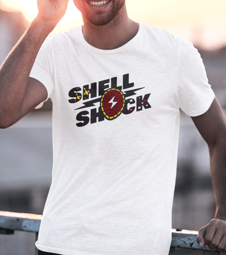 SHELL SHOCK TBT Electric Pattern Fusion T-Shirt