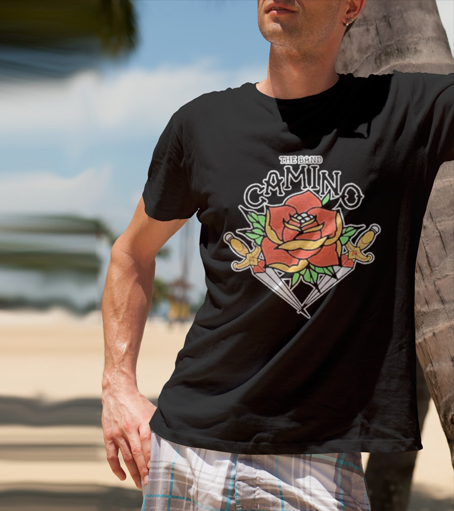 The Band Camino Rose And Dagger T-Shirt