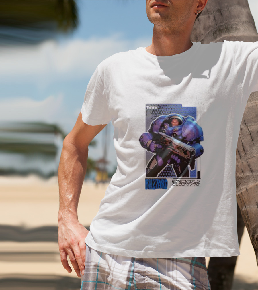 Starcraft Terran 1998 Blizzard Eteson's Clothing T-Shirt