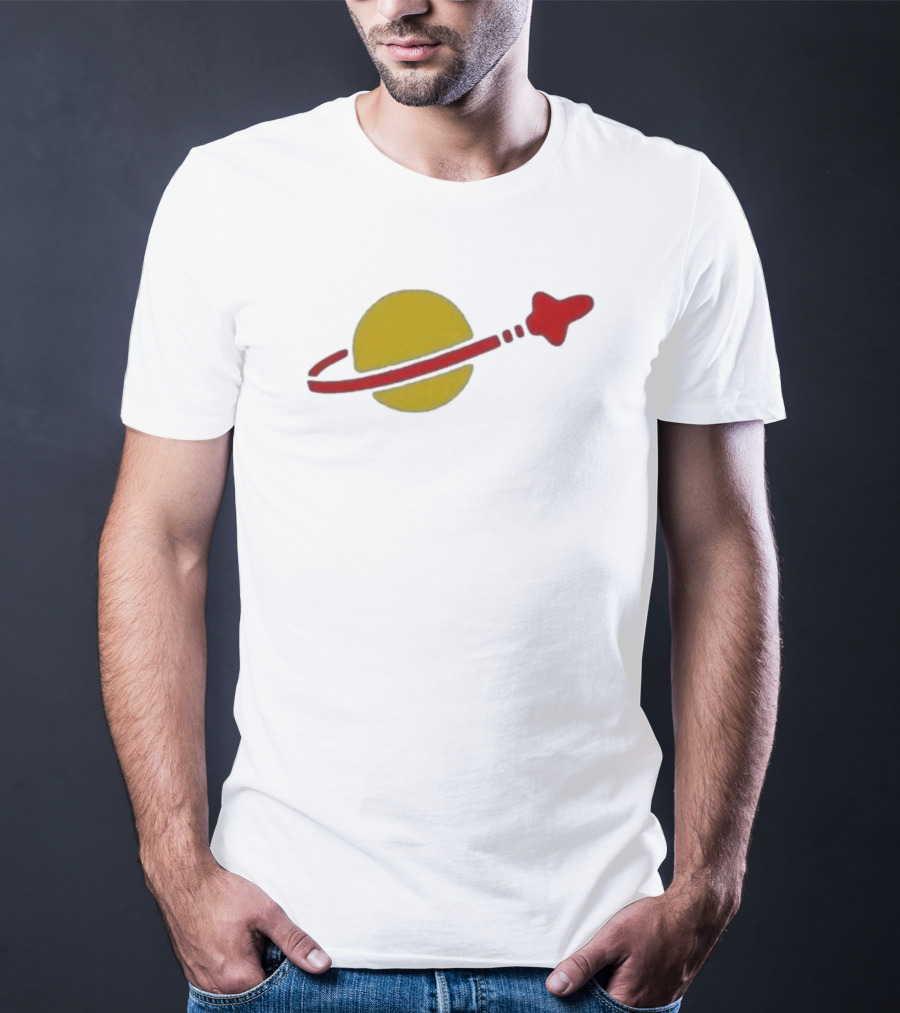 Classic Spaceman Lego Logo Planet And Spaceship T-Shirt
