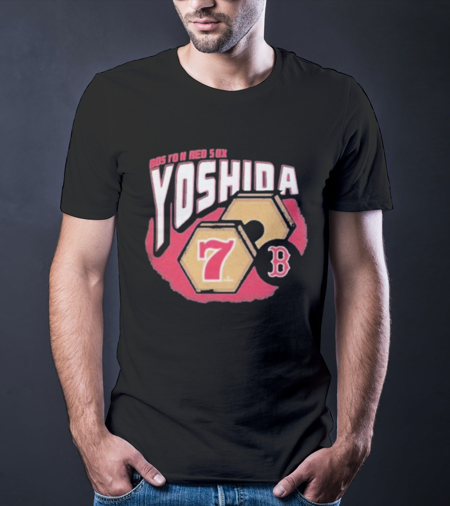 Boston Red Sox Yoshida 7 Baseball B T-Shirt