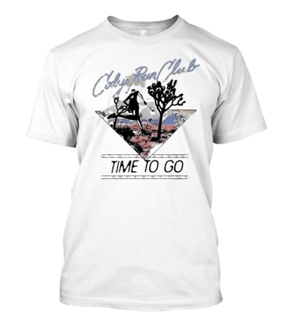 Cody's Run Club Time To Go Desert Silhouette Adventure T-Shirt