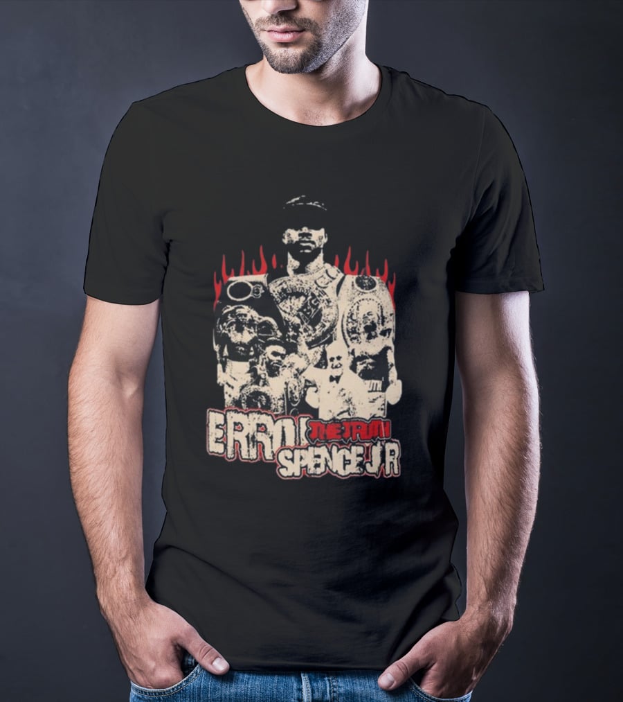 Errol Spence Jr. The Truth Takeover Flames Champion T-Shirt