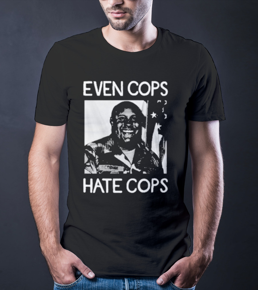 Even Cops Hate Cops Christopher Dorner American Flag T-Shirt