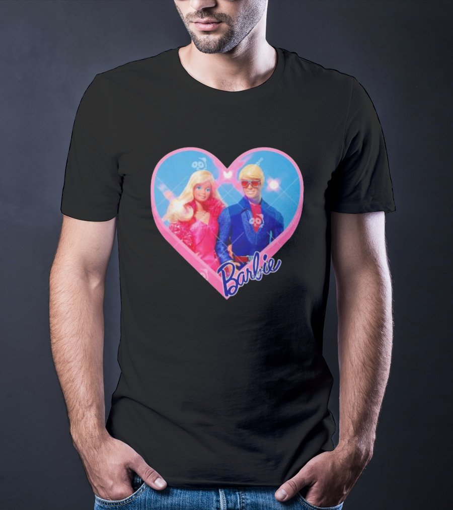 Barbie Ken Heart Valentines Love T-Shirt