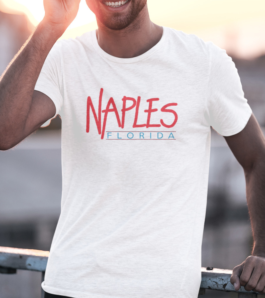 NAPLES FLORIDA Retro 80s T-Shirt