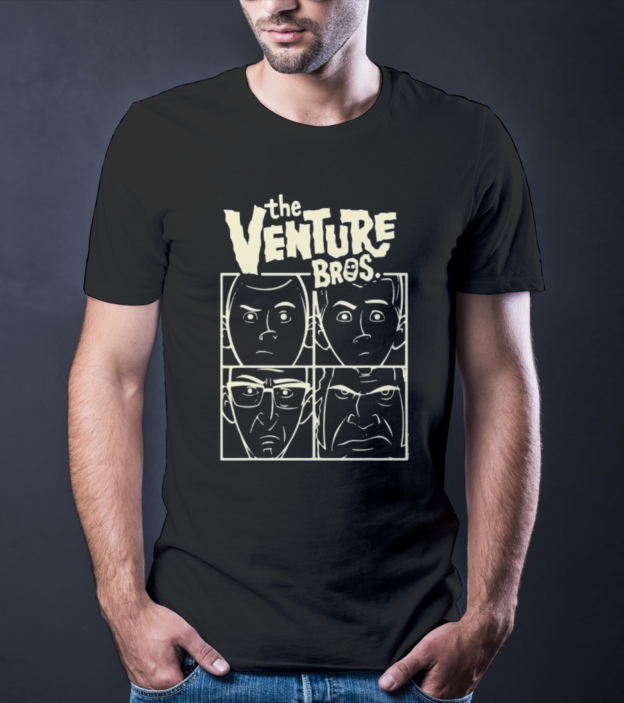 The Venture Bros Club Faces The Venture Bros T-Shirt