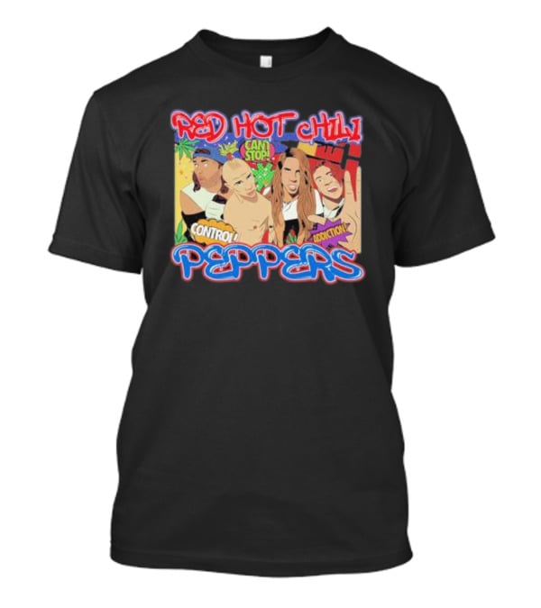 Red Hot Chili Peppers Can't Stop Control Addiction T-Shirt