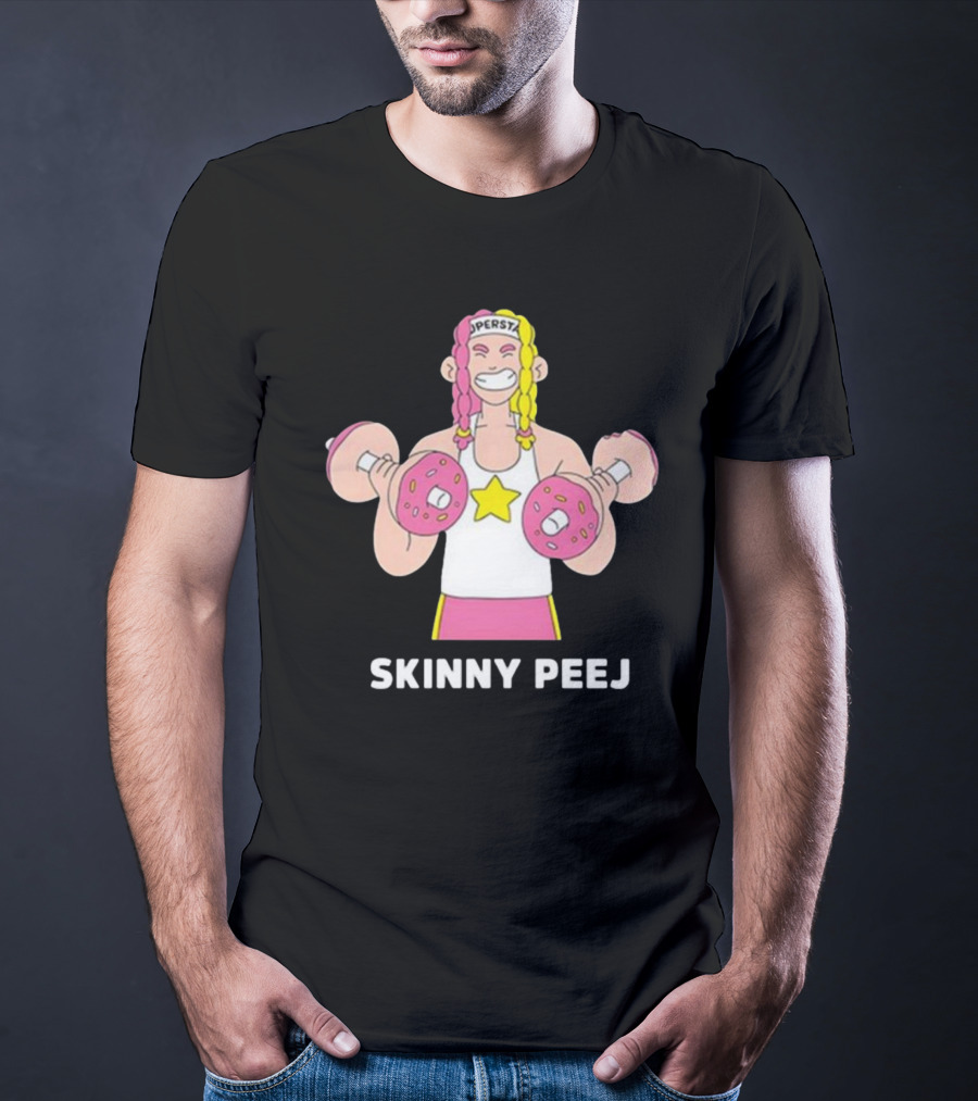 Skinny Peej Lifting Donut Weights Superstarz T-Shirt